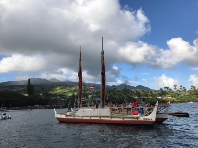 Hokulea in Hāna